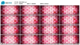 多格爱心婚礼婚庆LED背景视频