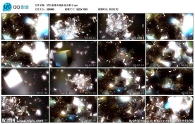 高清央视级钻石粒子大气舞台背景