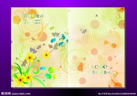 花飞花 画册封面