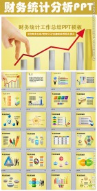 数据统计报表财务工作总结PPT