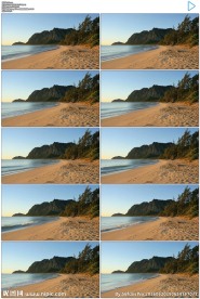 4K夏威夷海滩沙滩