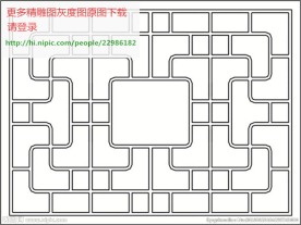 精雕线图 镂空JDP