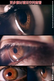 眼睛特写实拍视频素材