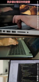 写代码打字工作高清实拍视频素材