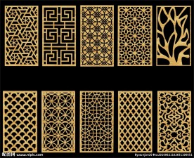 镂空雕花