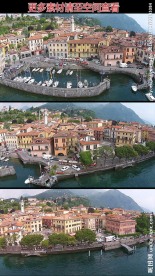 欧洲海边小镇高清实拍视频素材