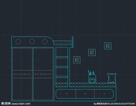 上下铺 家具衣柜