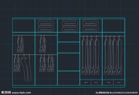 衣柜内部设计CAD