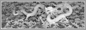 云龙板浮雕灰度图