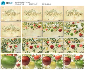 梦幻苹果树婚礼婚庆LED背景