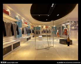 服装店效果图