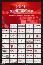 红色商业融资计划书
