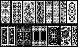 镂空雕花