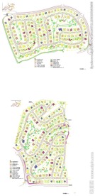 总图别墅瓦面布置图纸