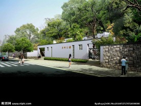 湿地公园地产高清psd