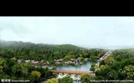 高清湿地公园房地产psd分层