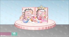 粉色公主宝宝宴