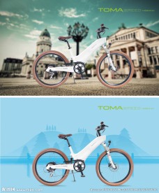 多背景概念电动车