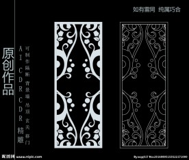 镂空雕花 移门图案