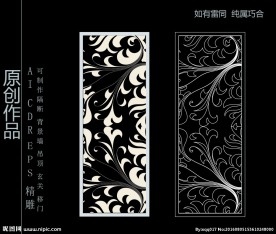 镂空雕花 移门图案