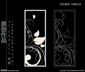 镂空雕花 移门图案