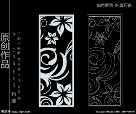 镂空雕花 移门图案