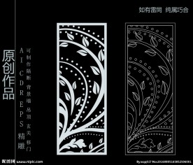 镂空雕花 移门图案