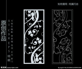 镂空雕花 移门图案