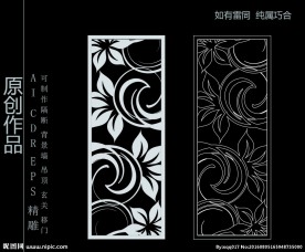 镂空雕花 移门图案