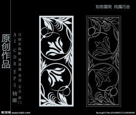 镂空雕花 移门图案