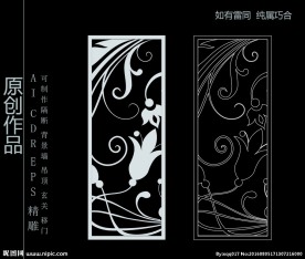 镂空雕花 移门图案