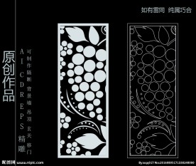 镂空雕花 移门图案