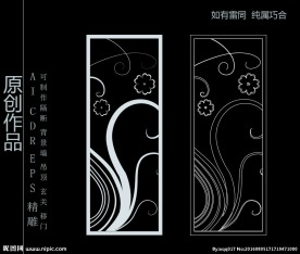 镂空雕花 移门图案