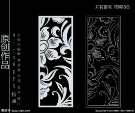 镂空雕花 移门图案