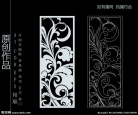 镂空雕花 移门图案