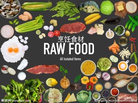 高清烹饪食品元素