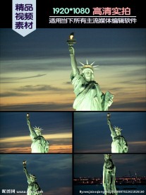 美国纽约自由女神像