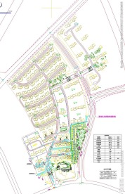 商铺地产平面规划图纸