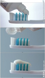 挤牙膏高清实拍视频素材