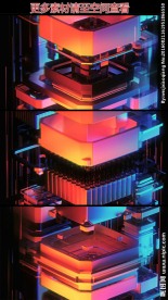 电梯升格循环动态视频背景