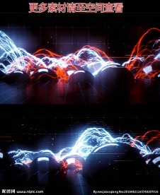 动态烟尘背景循环动态背景视频