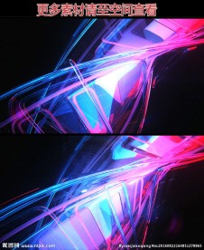 旋转玻璃循环动态背景视频