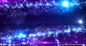 星空粒子LED晚会婚礼特效素材
