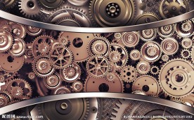 欧美齿轮酒吧KTV咖啡店背景