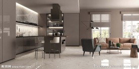 瓷砖效果图  厨房