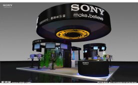 电视节展台设计