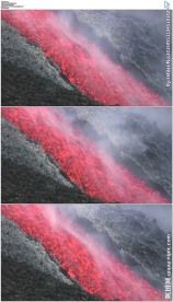 埃特纳火山岩浆流动