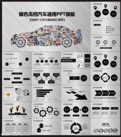 4S店PPT模板