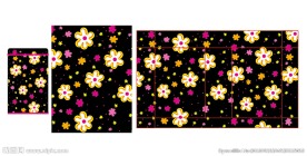 小碎花  花布 手机壳图案