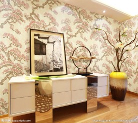 墙纸效果图
